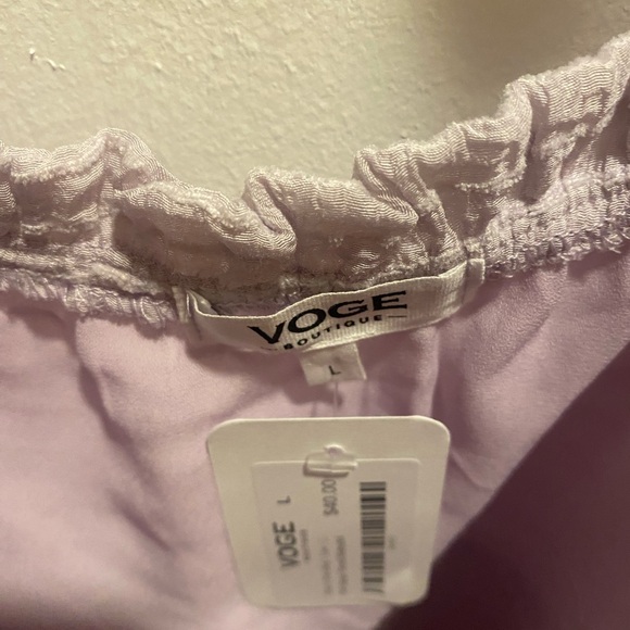 Voge purple camisole top. NWT. Size L. - Picture 3 of 3